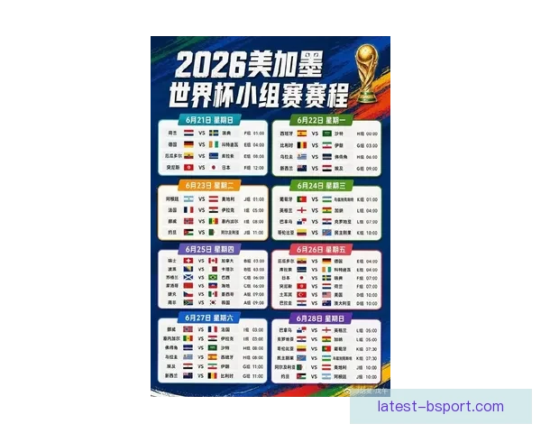 FIFA国际比赛日赛程全面解析与观赛指南时间安排及看点盘点汇总
